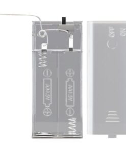 Catena Luminosa per Albero di Natale 10 LED Bianco Caldo A++