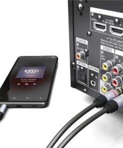 Cavo Adattatore MP3 Audio 3.5mm Maschio a 2xRCA Maschio 3m