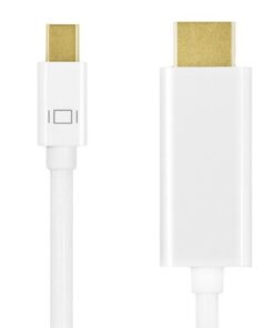 Cavo Convertitore Mini DisplayPort V.1.2 (Thunderbolt) a HDMI M/M 2m