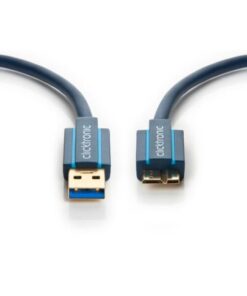 Cavo SuperSpeed USB-A Maschio/USB MicroB Maschio 3m Blu