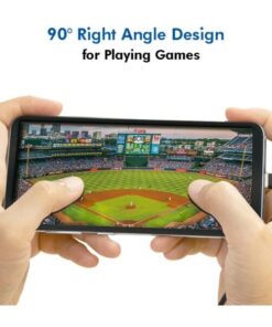 Cavo SuperSpeed USB-C™ Maschio Angolato/USB-A Maschio Dritto 1m Nero