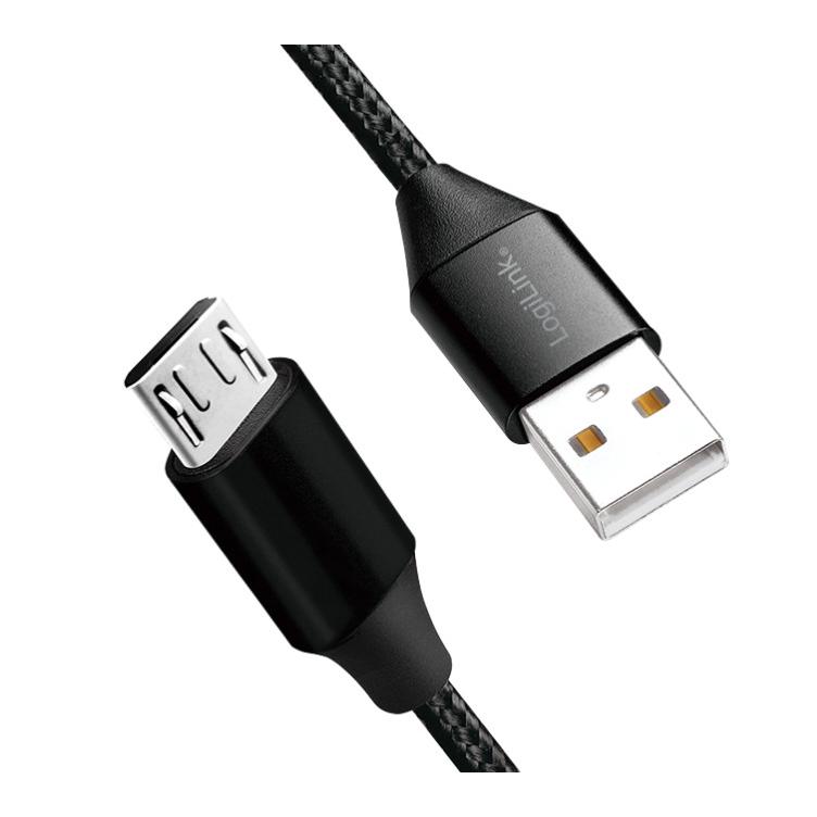 Cavo USB Micro-B Maschio/USB-A Maschio 0,3 m Nero