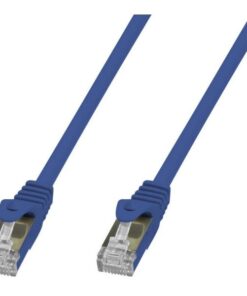 Cavo di Rete Patch in Rame Cat. 6A SFTP LSZH 10 m Blu