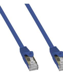 Cavo di Rete Patch in Rame Cat. 6A SFTP LSZH 5 m Blu