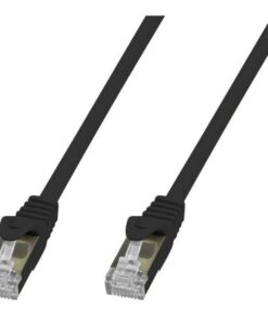 Cavo di Rete Patch in Rame Cat. 6A SFTP LSZH 5 m Nero