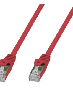 Cavo di Rete Patch in Rame Cat. 6A SFTP LSZH 5 m Rosso