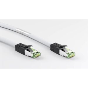 Cavo di rete Patch in rame Cat. 8.1 Bianco SFTP LSZH 2m