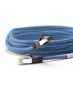 Cavo di rete Patch in rame Cat. 8.1 Blu SFTP LSZH 1m