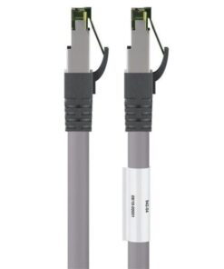 Cavo di rete Patch in rame Cat. 8.1 Grigio SFTP LSZH 2m