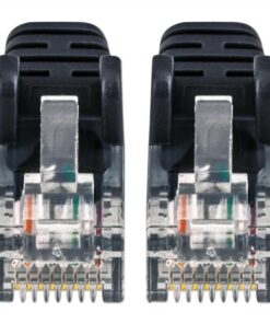 Cavo patch di rete Cat6 UTP Slim  1 m Nero