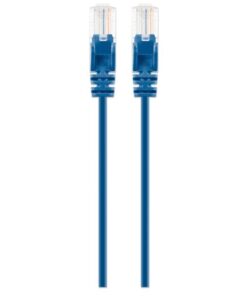 Cavo patch di rete Cat6 UTP Slim  1 m blu