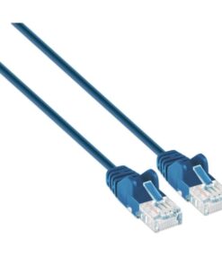 Cavo patch di rete Cat6 UTP Slim  2 m Blu