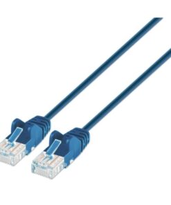 Cavo patch di rete Cat6 UTP Slim  2 m Blu