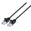 Cavo patch di rete Cat6 UTP Slim  2 m Nero