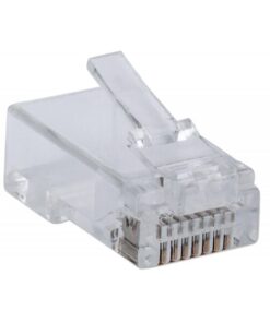 Confezione 100 Plug modulari RJ45 Cat5e FastCrimp