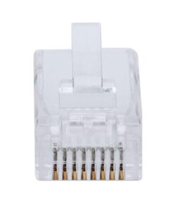 Confezione 100 Plug modulari RJ45 Cat5e FastCrimp