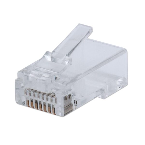 Confezione 50 Plug modulari RJ45 Cat5e FastCrimp