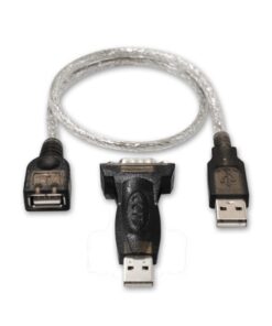 Convertitore Adattatore da USB a Seriale con cavo staccabile