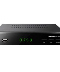 Decoder Ricevitore Digitale Terrestre DVB-T2 H265/HEVC 10bit PVR + RCU 2 in 1