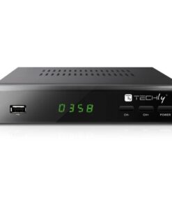 Decoder Ricevitore Digitale Terrestre DVB-T/T2 H.265 HEVC 10bit Metallo con Display