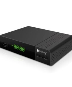 Decoder Ricevitore Digitale Terrestre DVB-T/T2 H.265 HEVC 10bit Plastica con Display