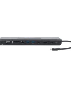 Docking Station USB-C™ 11-in-1 Triplo monitor con MST