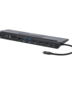 Docking Station USB-C™ 11-in-1 Triplo monitor con MST
