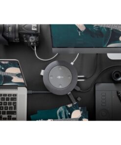 Docking Station USB-C™ 12 in 1 Ricarica Rapida Senza Fili Speaker 100W