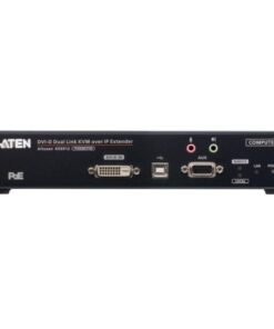 Estensore KVM over IP 2K DVI-D Dual Link con PoE