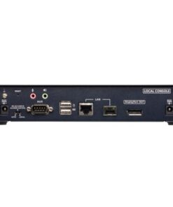 Estensore KVM over IP 4K DisplayPort a display singolo