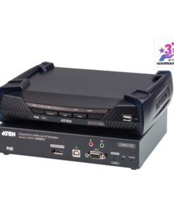 Estensore KVM over IP 4K DisplayPort a display singolo con PoE