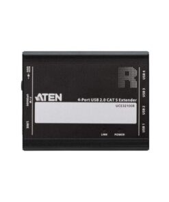 Estensore USB 2.0 CAT 5 a 4 porte (100 m), UCE32100