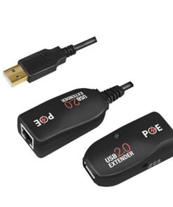 Extender USB Cat.5E Cat.6 fino a 50m con PoE