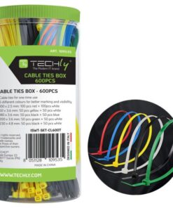 Fascette Fermacavo Colorate Kit da 600pz