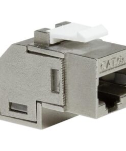 Frutto Keystone Cat.6A 2x RJ45 STP Angolato a 90°