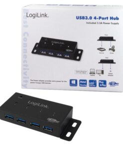 Hub USB 3.0 4 Porte in Metallo