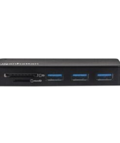 Hub USB 3.2 Gen 1 a 3 porte con lettore scheda