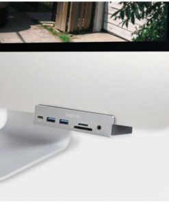 Hub USB-C™ 3.2 Gen 1 Multifunzione 7-in-1 in Alluminio con Morsetti