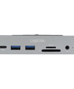 Hub USB-C™ 3.2 Gen 1 Multifunzione 7-in-1 in Alluminio con Morsetti