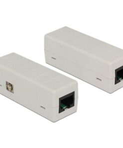 Iniettore PoE 6 kV RJ45 con PoE