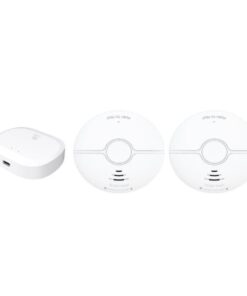 Kit Allarme Fumo Controllo Vocale Alexa e Google Assistant, R7074