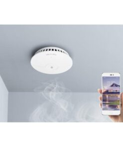 Kit Allarme Fumo Controllo Vocale Alexa e Google Assistant, R7074