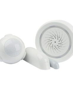 Kit Antifurto Sensore di Movimento a Sirena e 2 Sensori Porta/Finestra