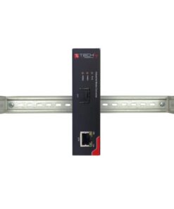 Media Converter Industriale 10/100/1000BaseT a Fibra 1000BaseX