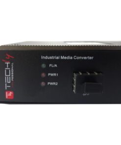 Media Converter Industriale PoE 10/100/1000BaseT a Fibra 1000BaseX