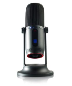 Microfono Professionale a Condensatore 96KHz 24bit 4 Record USB-C™ Grigio