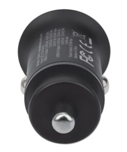 Mini Caricabatteria da Auto con Alimentazione a 2 porte - 25 W