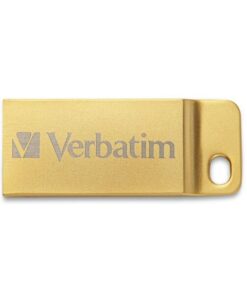 Mini Memoria USB 3.0 Verbatim con Portachiavi 64GB Oro