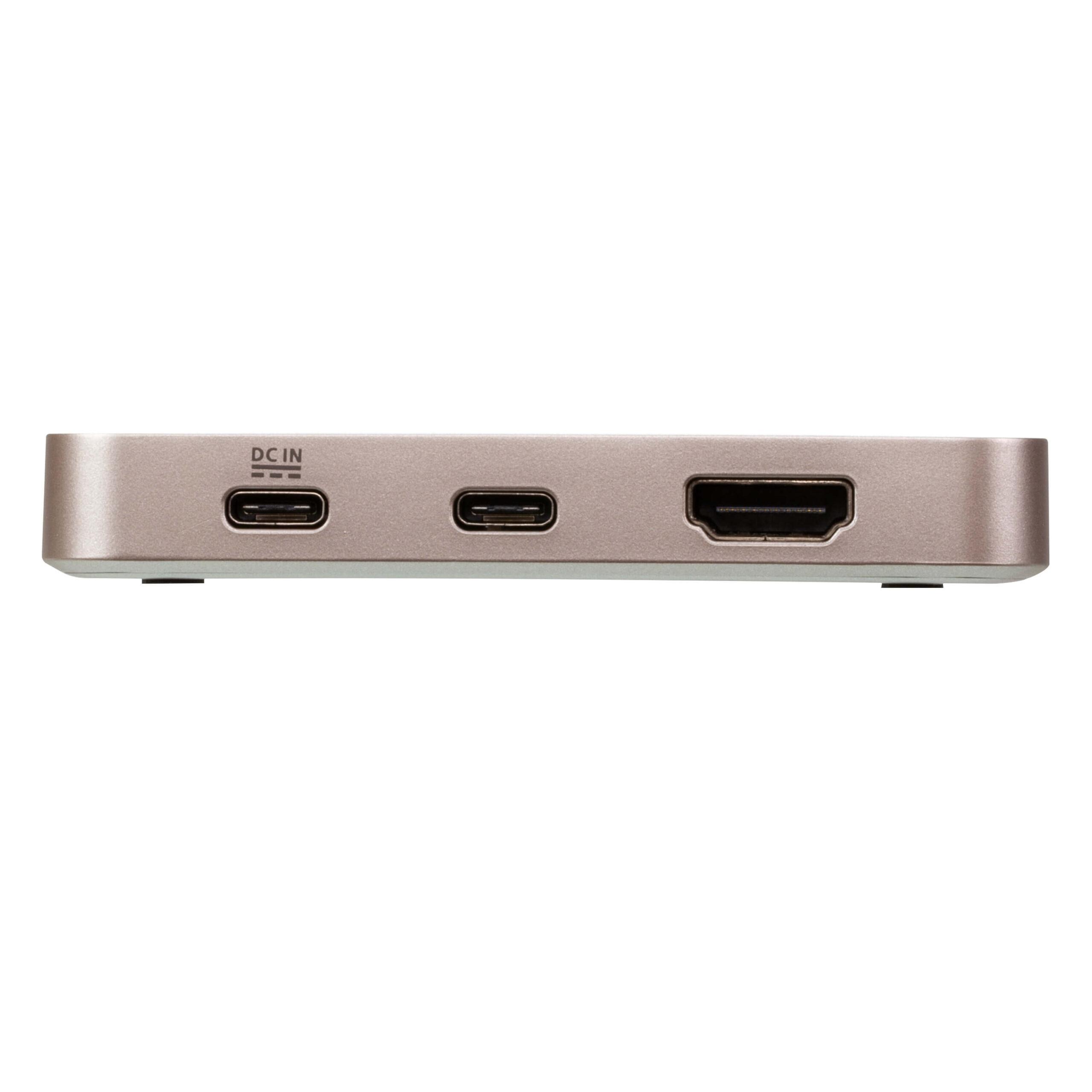 Mini dock ultra USB-C 4K con pass-through dell'alimentazione