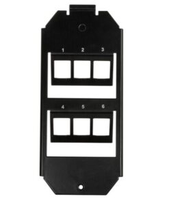 Modulo 6 Keystone per Scatola Derivazione 165 mm